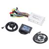 E-Bike Umbausatz 250W 350W 17A Sinuswelle 3 Modi Bürstenloser Motorcontroller Display PAS Daumengas Set