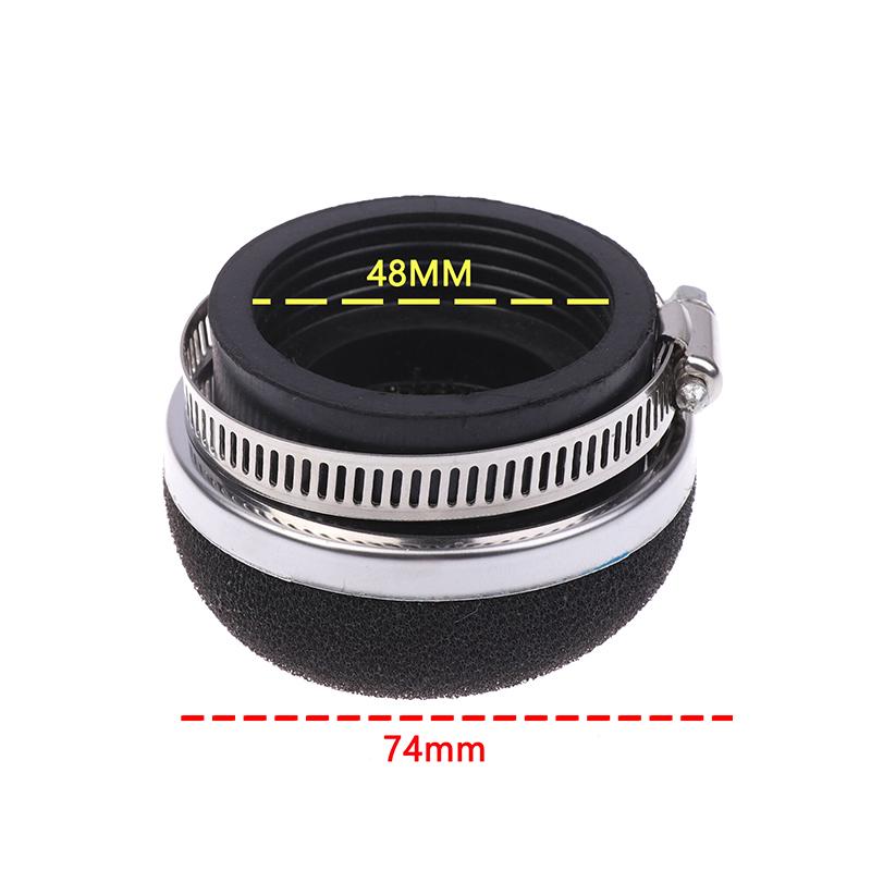 

1 шт. 35/38/42/45/48/54/60 мм мотоциклетный прямой пенный воздушный фильтр губка очиститель для 2-тактного двигателя карманный велосипед мото скутер 48MM