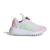 Adidas Activeflex Boa 3.0 Comfortable Versatile Shock Absorbing Durable Low Top Running Shoes Kids Running Shoes White Pink Yellow ID3375