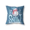 Home Decoration Christmas Theme Printing Pattern Polyester Cushion Cover Home Living Room Sofa Decoration Pillow Pillow Cover