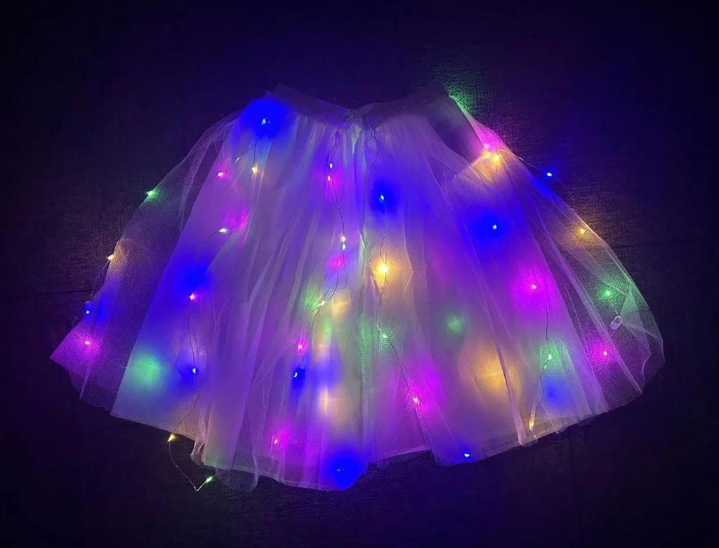 Children's Halloween Green Fairy Tinkerbell Costume Dress