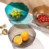 Fruit Plate Household Living Room Coffee Table High Value Fruit Plate Vegetable Salad Bowl Fruit Bowl Cold Vegetable Bowl Dessert Bowl Factory