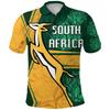 South Africa Map Flag 3D Printed Short Sleeve Polo Shirts For Men Clothes Fashion Springbok POLO Shirt Sport Boy Jersey Male Top