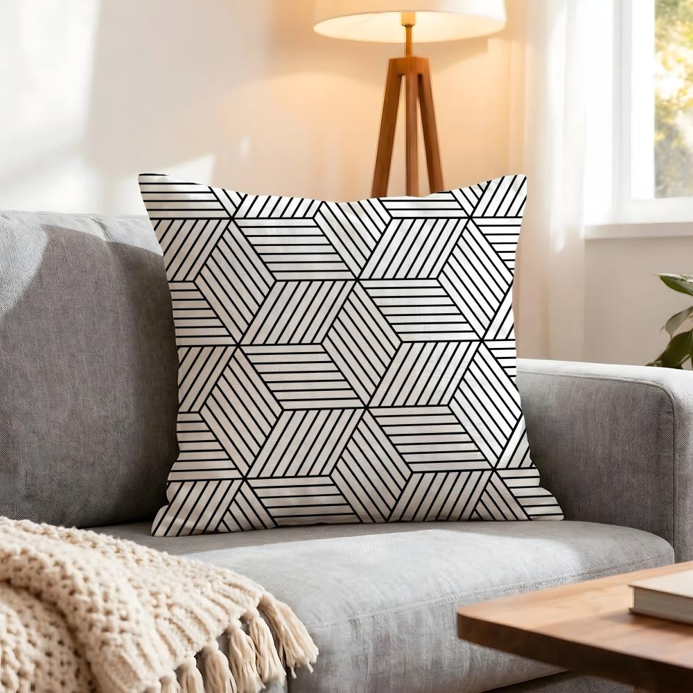 Pattern Creative Print Cushion Cover 1Pcs Decorative Covers Soft Cushion Case For Sofa Couch Decor 40X40 45X45 Pillowcases
