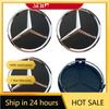 New For Mercedes Benz 4pcs 75mm Car Wheel Center Caps Rims Hub Caps For Mercedes Benz W204 205 A B C E S CLA CLK ML GLK GLA GLB