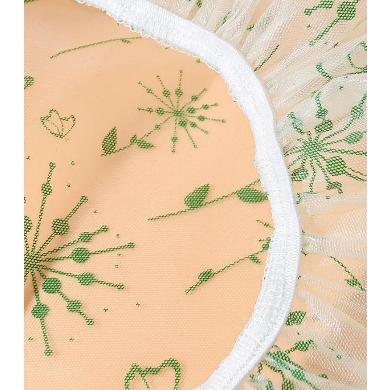 Waterproof Shower Cap PE Material Elastic Lightweight Breathable Shower Cap Environmentally Friendly Odor-free Shower Cap