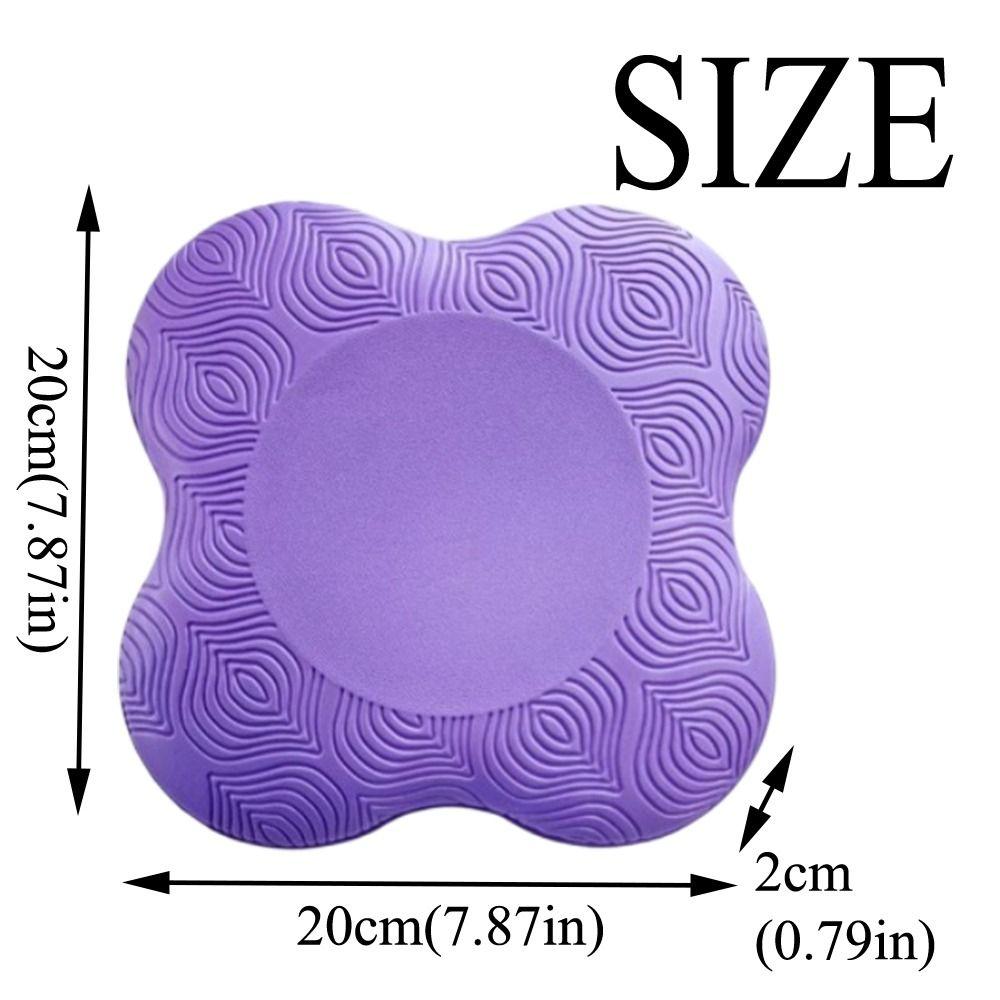 2pcs Soft Yoga Knee Mat Portable Kneeling Protect Pad Elbow Cushion  Yoga Accessories