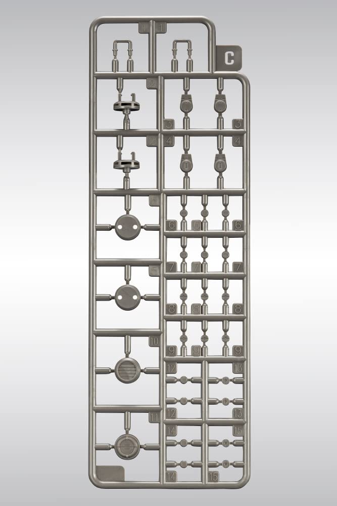 Kotobukiya M.S.G Modeling Support Goods Mecha Supply 10 Detail Cover A, Approx. 3mm In Length, Non-Scale Plastic Model, Molded In Color, MJ10X