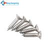 304 Stainless Steel Self-Tapping Wood Screw, Countersunk Flat Head, M3/M4/M5, KA Point Tail