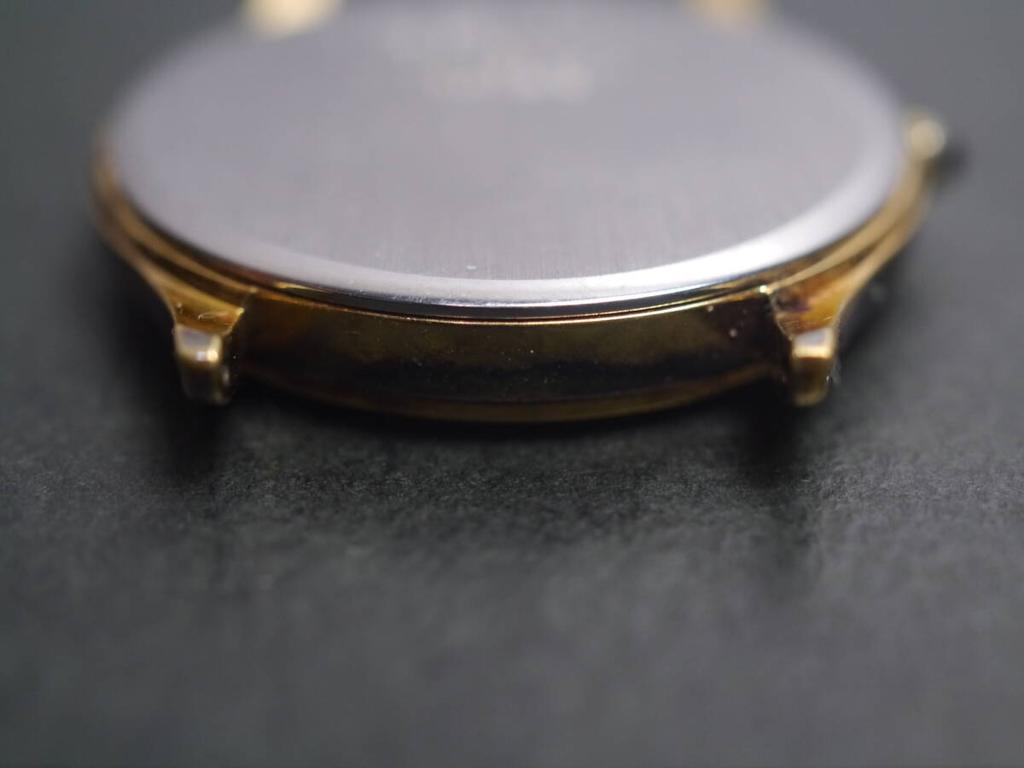 SEIKO Dolce Quartz Watch Working Condition 3-Hand Men's 8J41-6100 (ab911)
