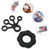 4pcs Silicone Hand Grip Strengthener Flexible Finger Exerciser Finger Stretcher  Strength Training