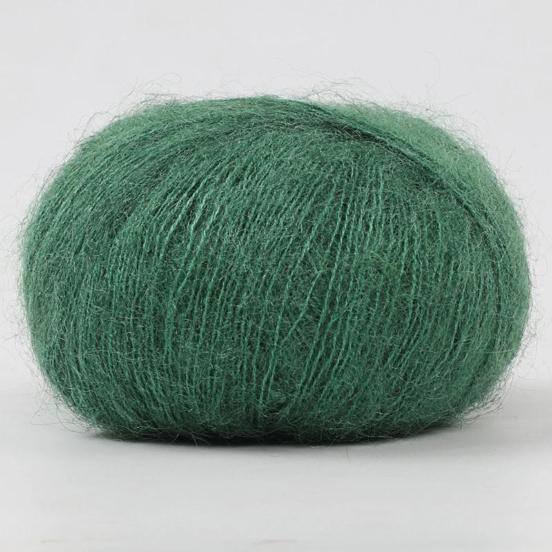 25g/Ball Mohair Hand-woven Diy Material Package Yarn Crochet Skin-Friendly Baby Wool Thread for Knitting Wool Sweater Shawl Yarn
