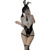 Bunny Girl Open Sexy Reverse Open Extremely Leather Baby Shoulder Headband 6 Piece One Size Fits Most [YAISHN] Leotard, Chest, Cosplay, Bunny, Back,