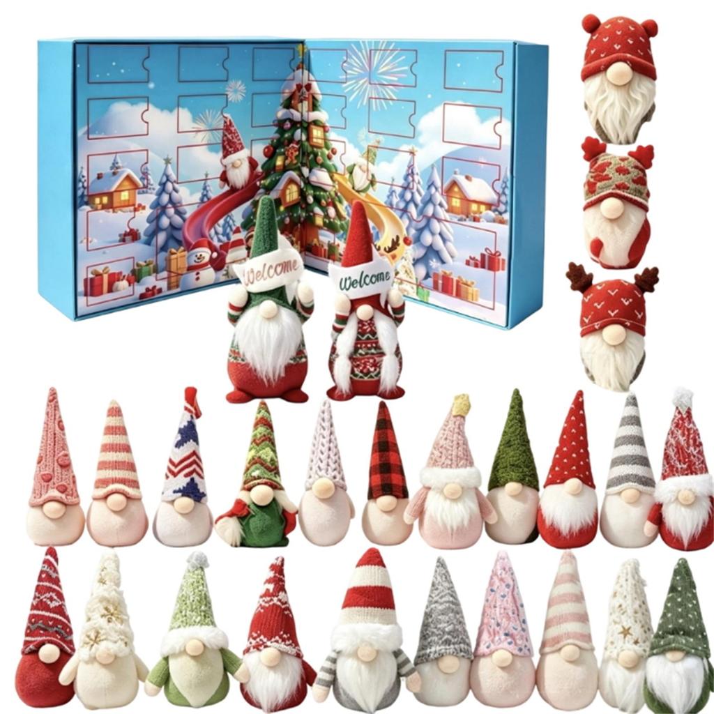 Christmas Plush Advent Calendar – Plush Gnome Surprise Box