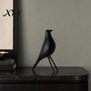 High-end Home Accessory Nordic Style Bird Desktop Decor, Medieval Table Minimalist Housewarming Gift Idea Statue for Office Bookshelf Mantelpiece