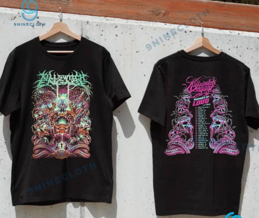 Killswitch Engage Summer Of Loud Tour 2025 Tričko, velikost S-4XL
