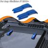 Front Engine Hood Hinge Decoration Trim Cover for Jeep Wrangler JL JT 2018+ Blue