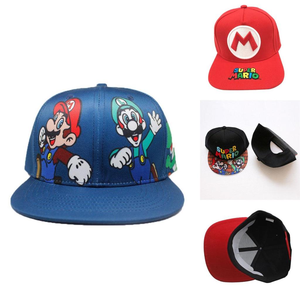 Casquette Trucker de Baseball Super Mario Luigi Élégante Avec Coupe Ajustable Pour Tous