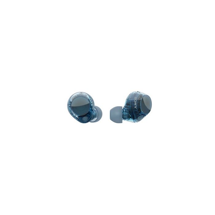 Sony draadloze Bluetooth Multipoint oordopjes WF-C710N met actieve ruisonderdrukking Glasblauw wit
