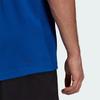 adidas AEROREADY Designed to Move Feelready Sport Tee Royal Blue/Black Men Streetwear GT5551