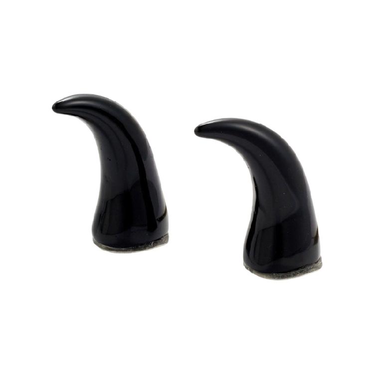 

Versatiles Devil Horns Hair Ornament Children s Devil Horns Headpiece for Stage Performances Themed Event Daily Use чорний