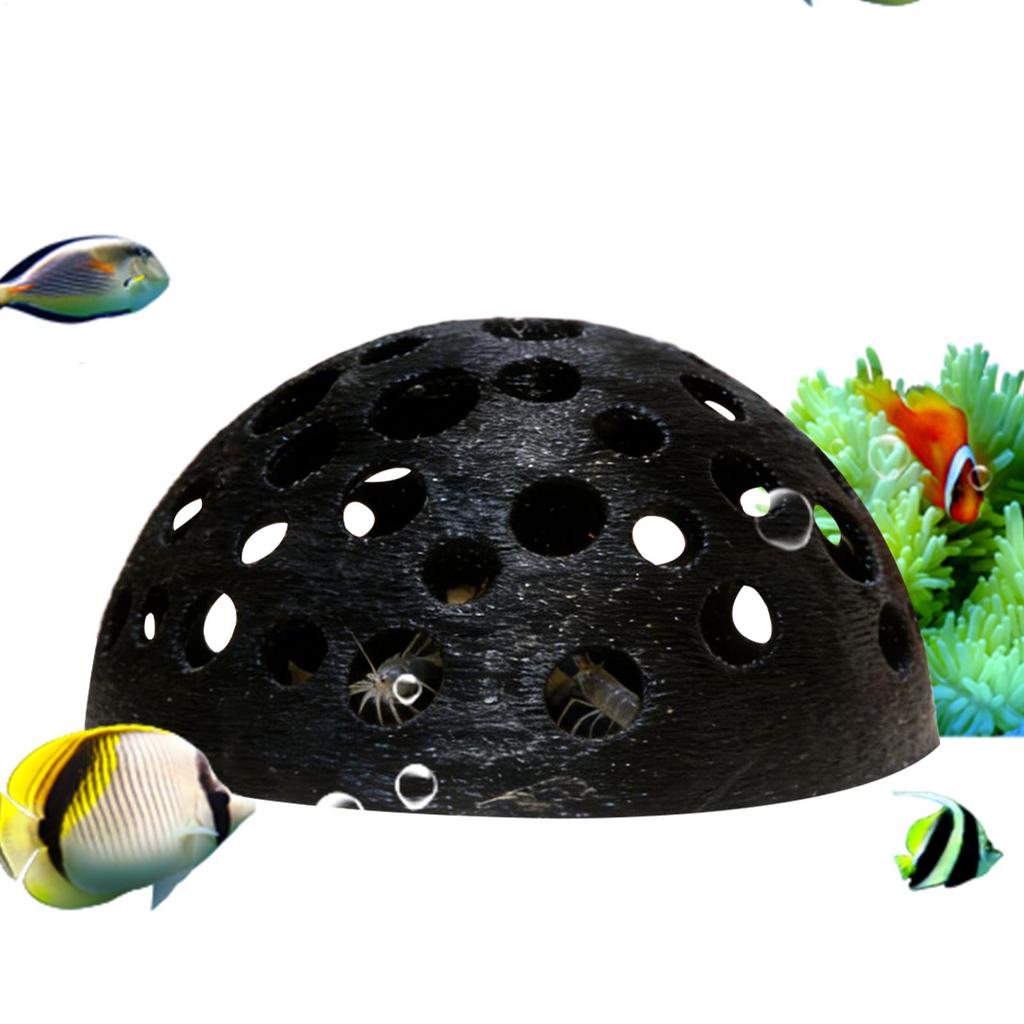 Shrimp Breeding Cave Fish Tank Shrimp Hiding Place Betta Habitat Fish Resting Place Aquarium Decoration Hiding Tools Supplies