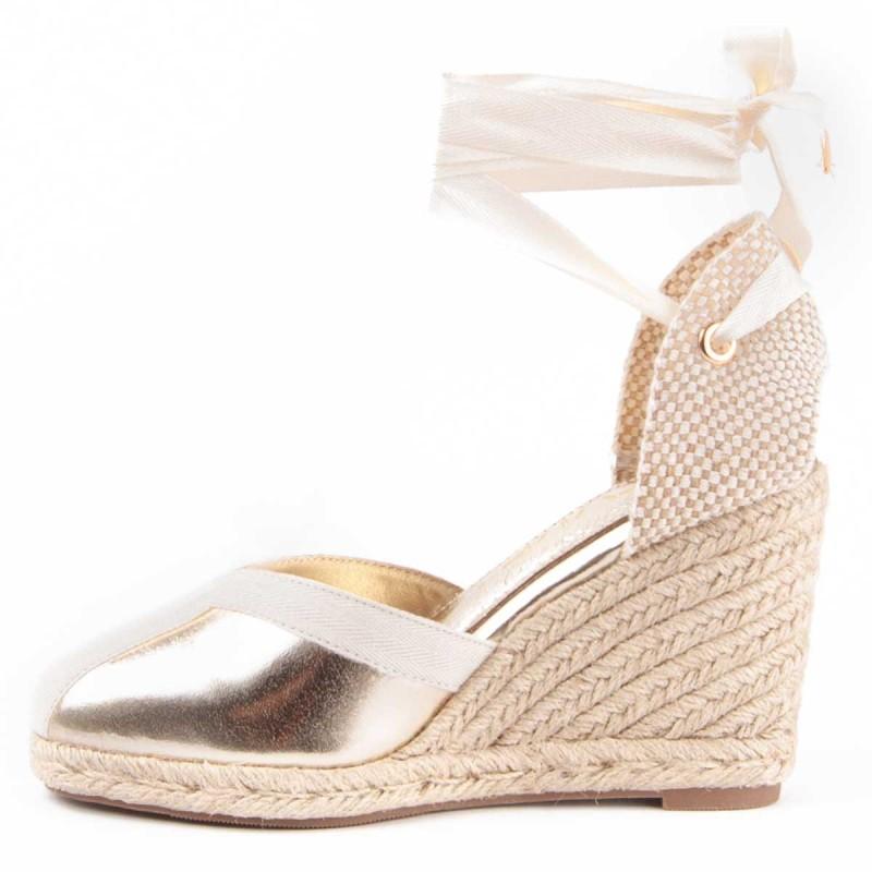 Alpargata De Cuña Para Mujer. Montevita Balenci2 102903