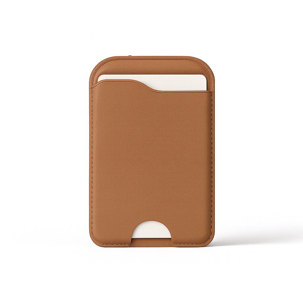 Premium Rotating Magnetic iPhone 16 Pro Stand with Mirror & Foldable MagSafe Card Sleeve