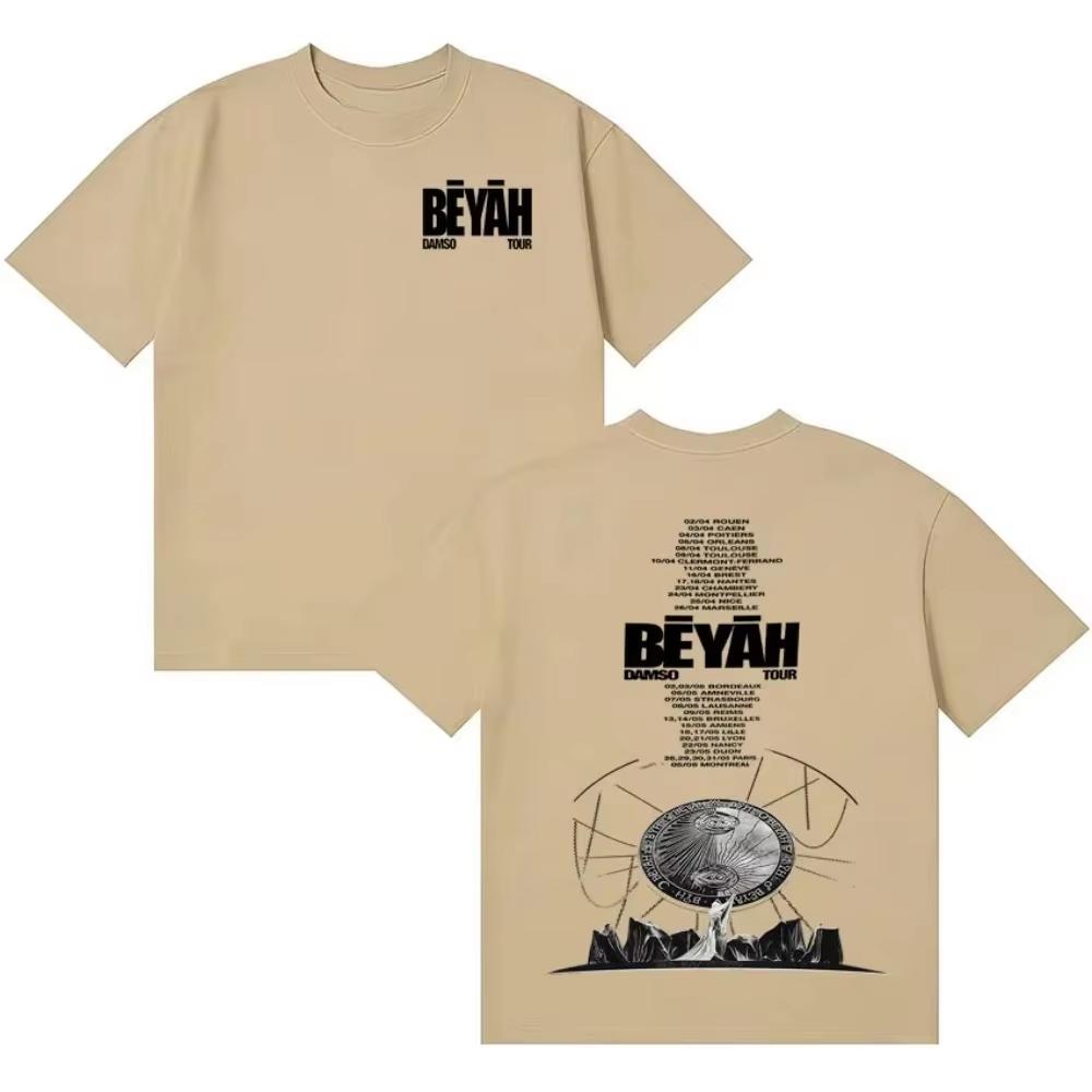 Summer 2026 Bestselling Belgian Rap Artist Damso Theme Outdoor Leisure Trendy Fashion Unisexs ShortSleeved TShirt Y2K