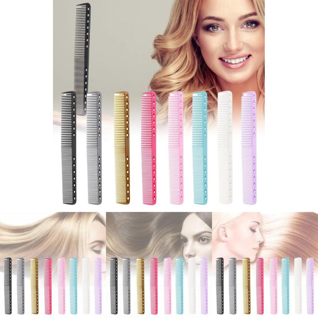 Versatile Professional Hair Stylist Cutting Comb Dual-ended Fine And Coarse Teeth For Salon Use