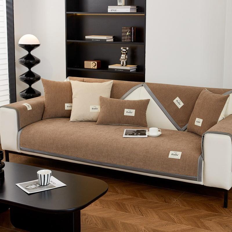 Подушка для дивана из синели — фото 8