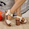 Summer New High-heeled Sandals with Fish Mouth Sandals High-heeled Casual Sandals