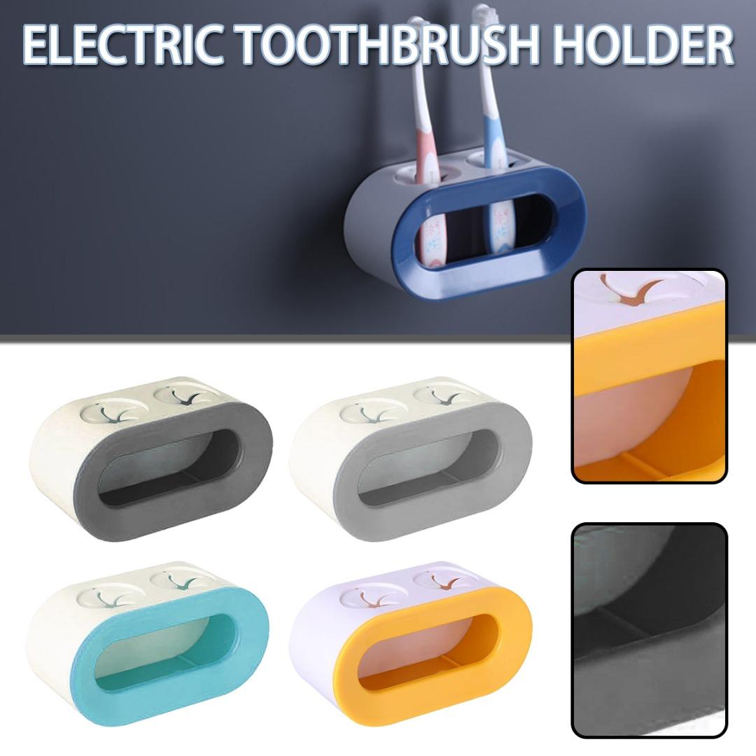 

PDTO Держатель для электрической зубной щетки Настенная самоклеящаяся подставка для ванной комнаты