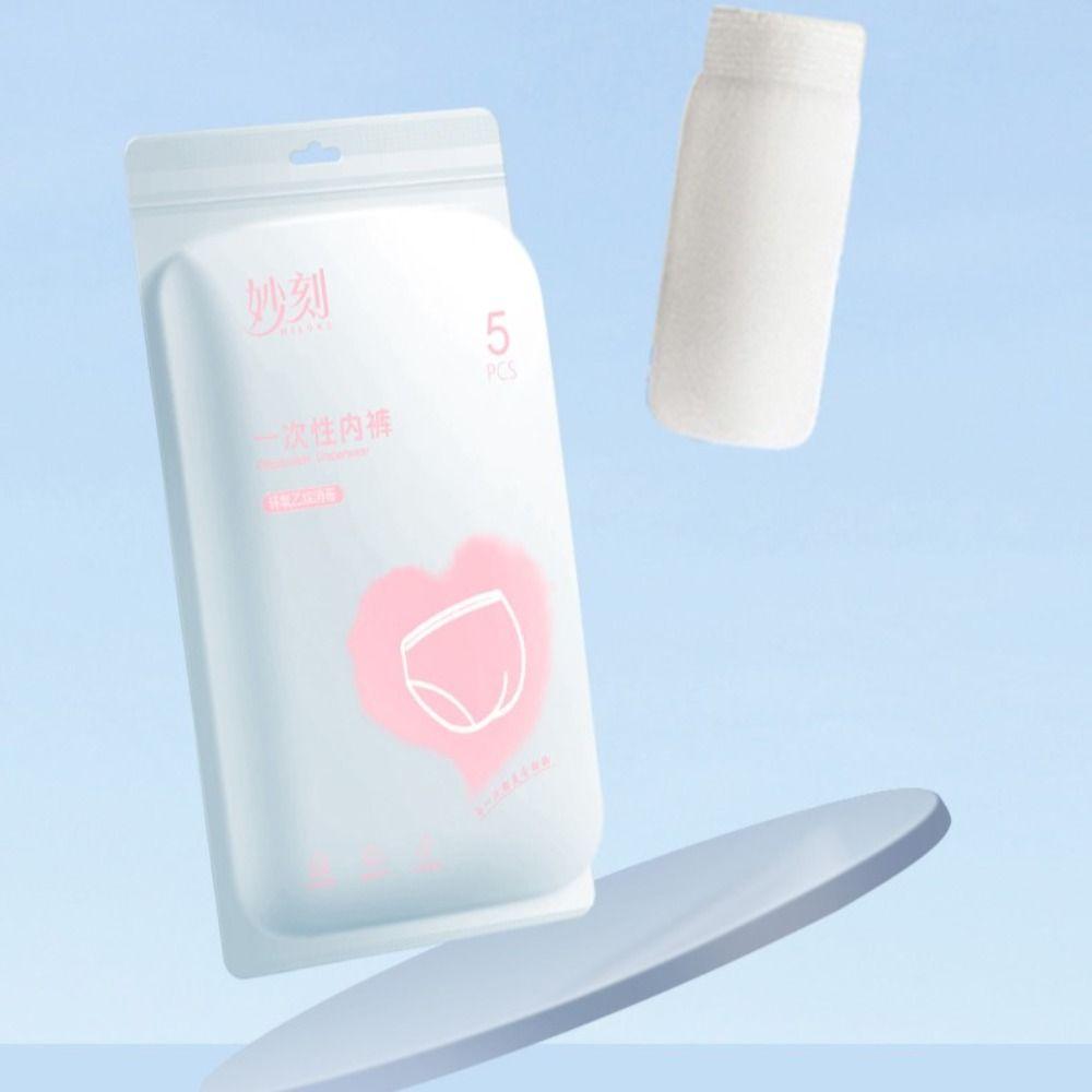 Cotton Disposable Underwear Elastic Travel Underwear Soft Wash Free Underpants Menstruation