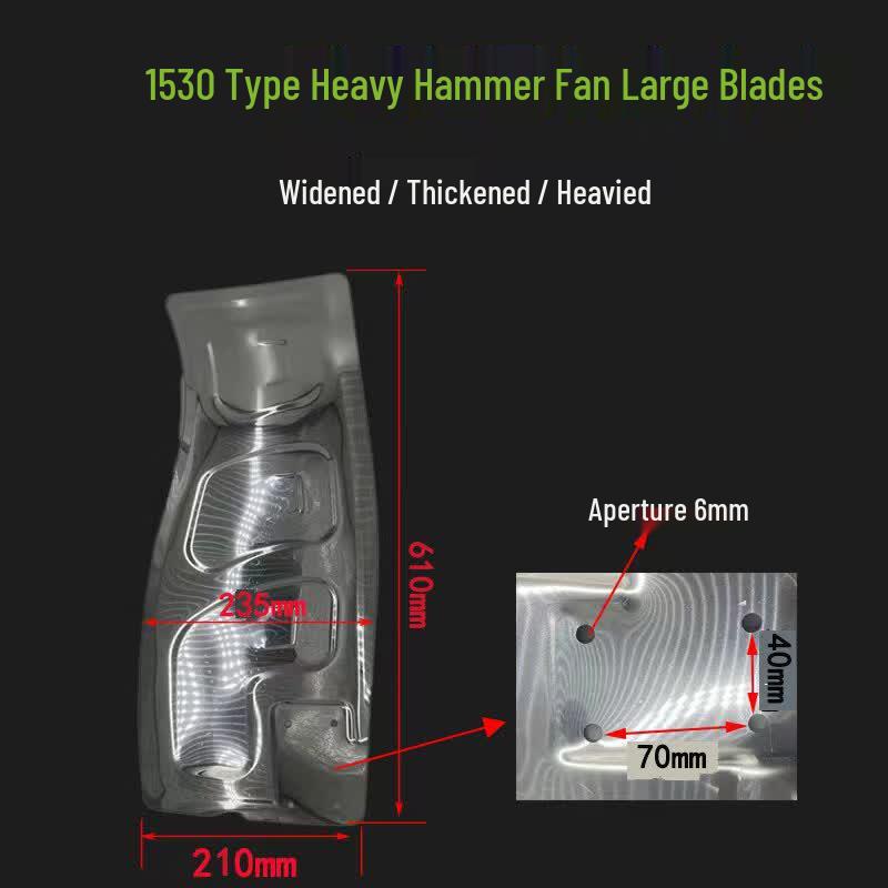 

Industrial Exhaust Fan Blade Kit