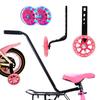 Side Wheels for Children's Bicycle LED Guide Stick for Learning To Ride