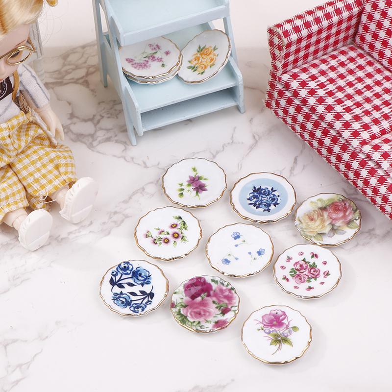 Doll House Mini Ceramic Handmade Doll House Kitchen Ceramic Decorations Decorative Vase