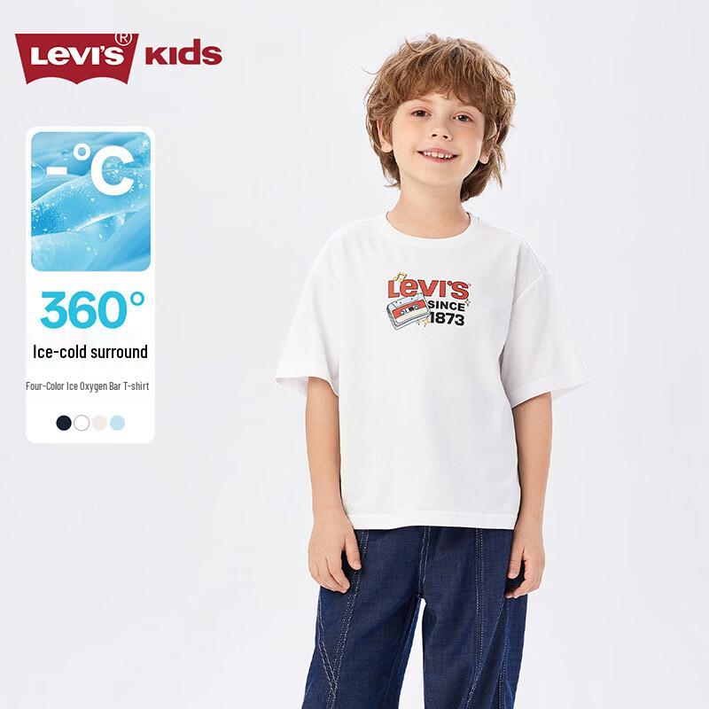 

Детская прохладная и дышащая футболка с коротким рукавом Levi s M