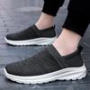 Schuhe Herren Sommer neu alte Peking Stoffschuhe einfarbig vielseitig atmungsaktiv Herrenschuhe Slipper Dad-Schuhe