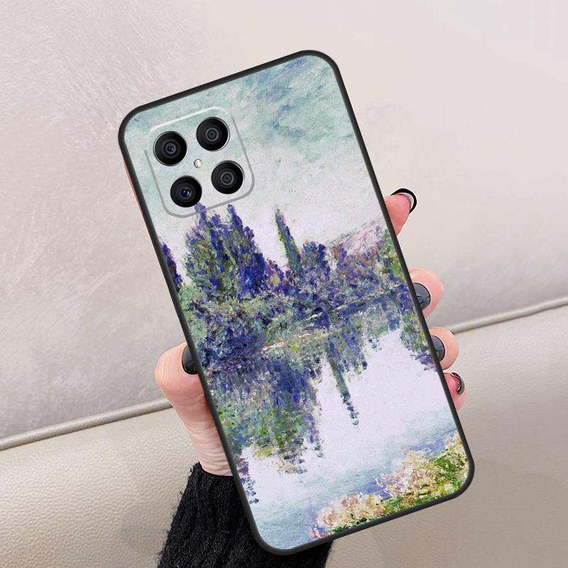 Claude Monet Painting For Honor Magic 8 6 7 Pro Case For Honor 400 Lite 200 50 70 90 X8c X8b X9a X9b X9c X9d Win RT