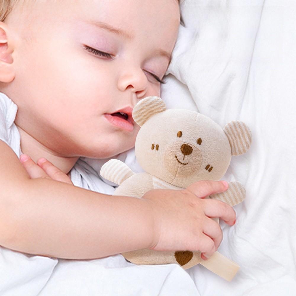 Baby Handheld Rattle Toy Set With Soft Cotton Material For Sensory Development