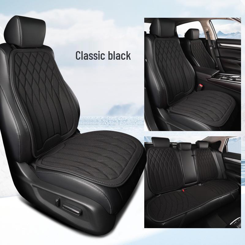 Universal Seaweed Fiber Car Seat Cushion - All-Season, Anti-Slip, Imitation Latex for Five-Seater