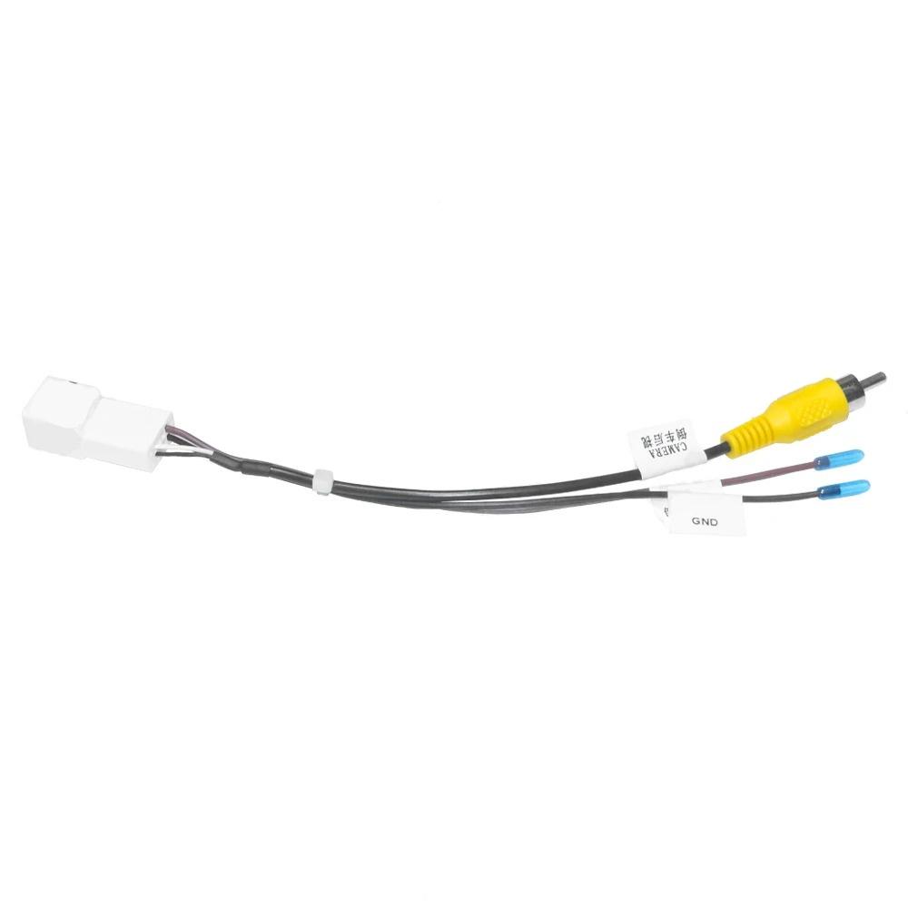 For Toyota Factory Rear View Reverse Camera Video Output Adapter Cable Plug 8pin