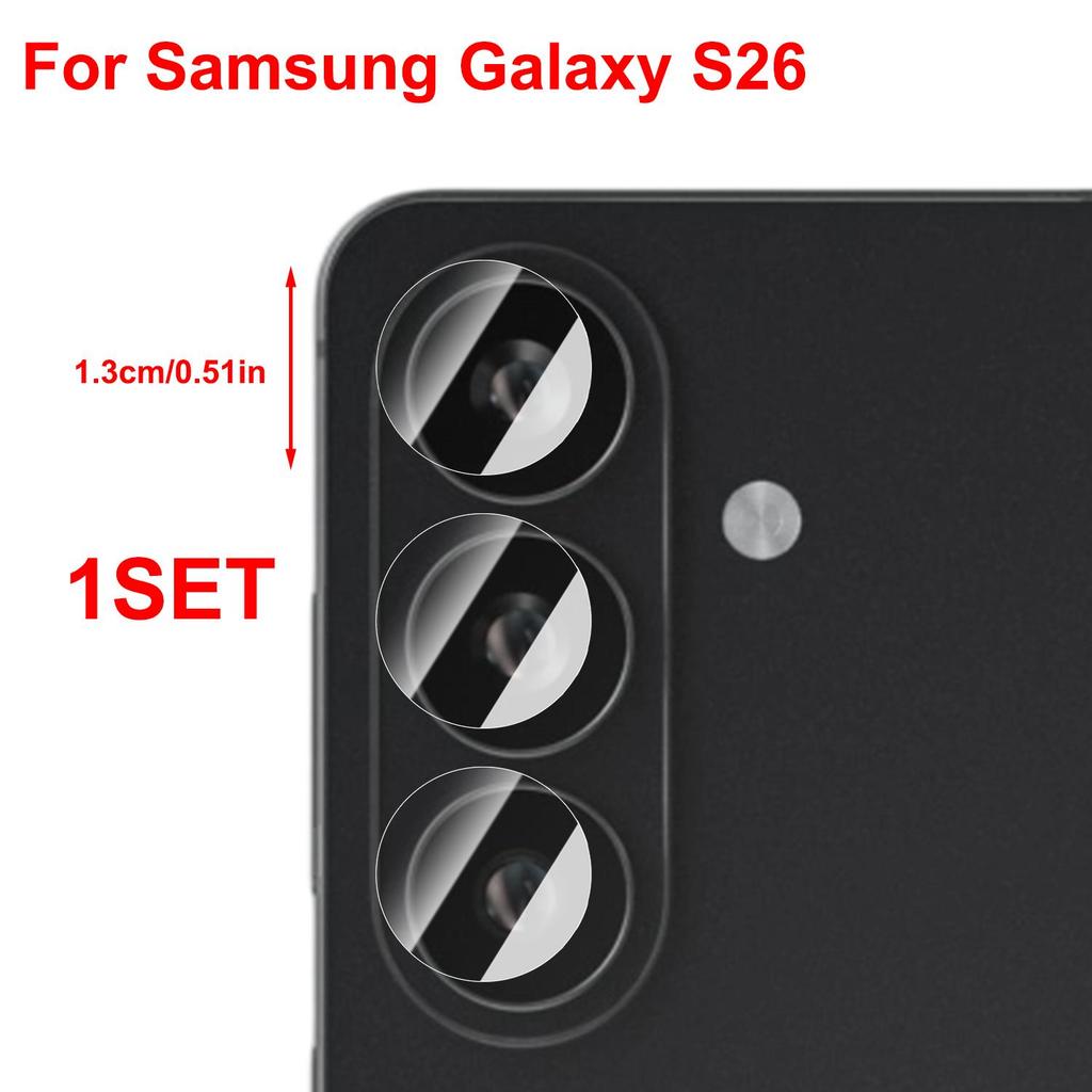 1-10Sets Tempered Glass Camera for Samsung Galaxy S25 Ultra S26 Plus HD Clear Lens Protector Rear Lens Film for Galaxy S26 Ultra