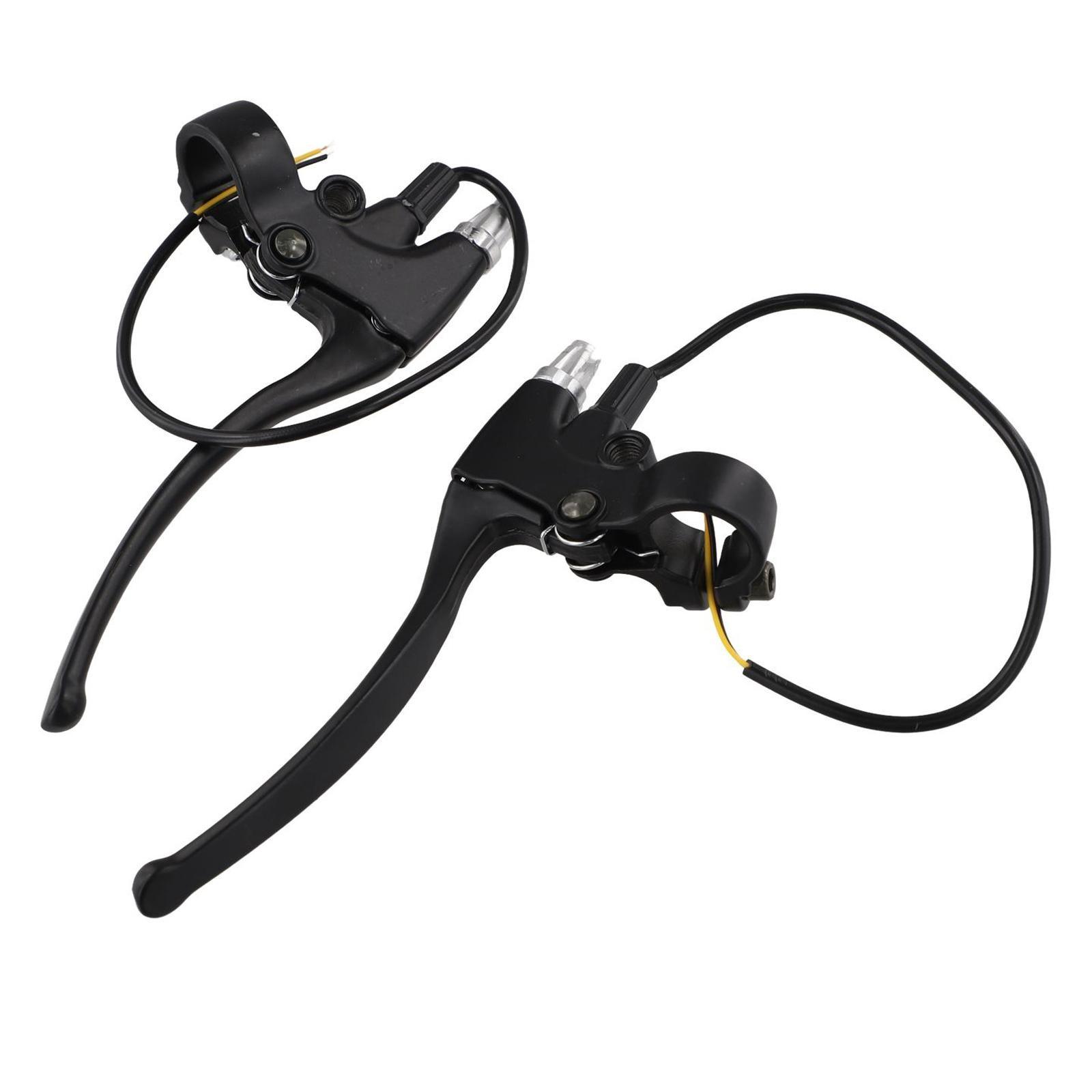 Supplies Brake Levers 1 pair E-bike Scooter Cut Off Switch Lock Components чёрный