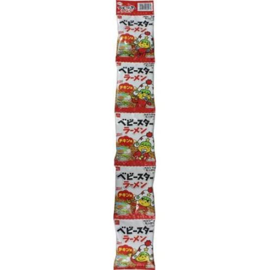 

Oyatsu Company Baby Star Ramen 5 рядов xx 15 пакетиков (курица) (19г 5)