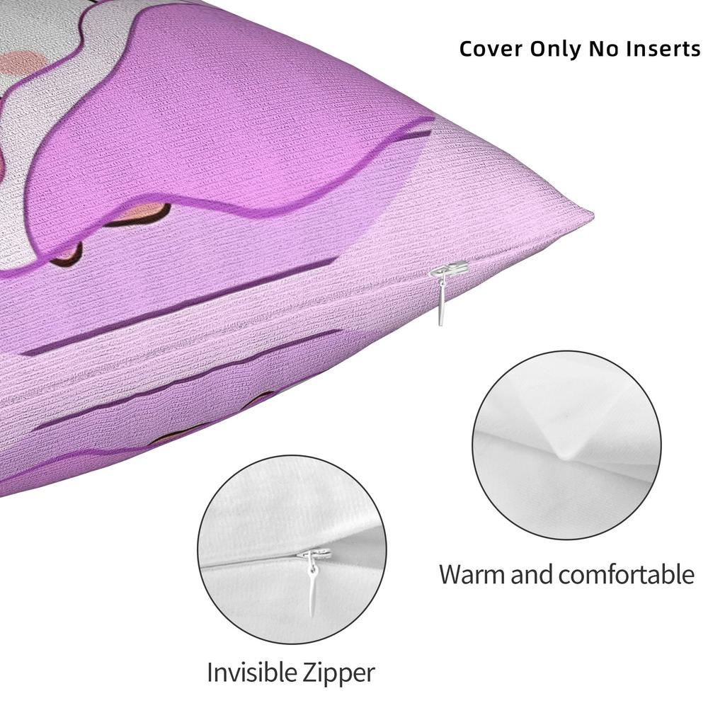 The Only One I Want By My Side When Bubu Dudu Pillow Cover Comfy Cushion Cover Trendy Pillow Case For Living Room Sofa