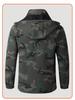 Men's Waterproof Camouflage Workwear Set - Velvet Lined, Wear-Resistant, Outdoor Cold Protection