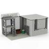 WK2 Armee Militärbasis Modellbausätze Jungen Spielzeug Geschenke Armeezubehör Militärische Konstruktion Bausteine Sets