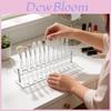 Acrylic Makeup Brush Holder With Ten Slots For Organizing Beauty Tools And Cosmetics Storage